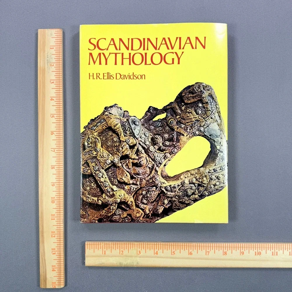 H.R. Ellis Davidson Scandinavian Mythology Hardcover 1969 1st Ed Norse History
